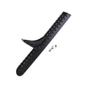 2 Pieces/ Set 18" Long Lightweight Black Nylon Sit-in & Sit-on Kayak Foot Brace Pedal with Screws