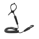 Heavy Duty Universal Adjustable Padded Kayak Canoe Seat Backrest Back Rest Support with Coiled Paddle Leash Fishing Rod Lanyard