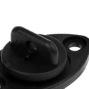 4 Pieces Plastic Universal Hull Drain Plugs Kit Thread Plug Bung Replacement for Dinghy Kayak Canoes Boat