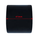 10 Pieces Black Rubber Fishing Rod Holder Pole Rest Rack Insert Protectors for Stainless Steel Rod Holder 50.8mm Outer Diameter