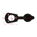 6 Pieces Cap and Gasket for Flush Mount Rod Holder Fishing Kayak Canoe Boat