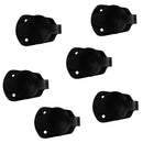6 Pieces Cap and Gasket for Flush Mount Rod Holder Fishing Kayak Canoe Boat