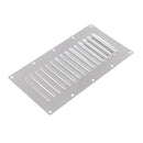 Air Vent Vertical Boat Louvered Vent Marine Stainless Steel 228mmx127mm