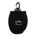 4 Pieces/ Set Outdoor Mini Hanging Bag Towel Handkerchief Carry-on Accessories Pouch with Snap Clip Camping Travel Mountaineering