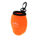 4 Pieces/ Set Outdoor Mini Hanging Bag Towel Handkerchief Carry-on Accessories Pouch with Snap Clip Camping Travel Mountaineering