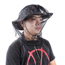 21.7" x 15.7" Double End Open Mosquito Insect Bug Hat Net Mesh Head Face Neck Protector for Outdoor Camping Hiking Hunting Travel