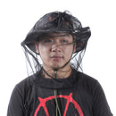21.7" x 15.7" Double End Open Mosquito Insect Bug Hat Net Mesh Head Face Neck Protector for Outdoor Camping Hiking Hunting Travel
