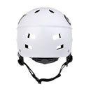 White 63-65cm XL Lightweight Adjustable Safety Helmet with Air Vents & Ear Cover for Water Sports Canoeing Kayaking Wakeboarding CE Certification