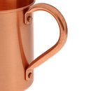 Straight Smooth Solid Pure Copper Beer Mug Ice Cold Tea Juice Coffee Cup 12 oz