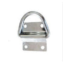 Stainless Steel Folding Pad Eye Tie Down Point Lashing Ring For Boat Trailer