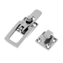 Premium High Polished Stainless Steel Marine Boat Door Locker Hatch Anti-Rattle Latch Fastener Clamp 70mm 2 3/4