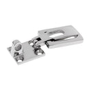 Premium High Polished Stainless Steel Marine Boat Door Locker Hatch Anti-Rattle Latch Fastener Clamp 70mm 2 3/4