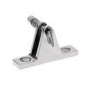 1 Piece 316 Stainless Steel Boat Canopy Cover Deck Hinge Mount Fitting Hardware 90 Degree