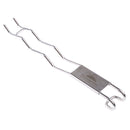 Universal 11" Long Anti-scald Stainless Steel Barbecue Grid Grate Grill Lifter Gripper Picker BBQ Accessories