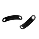 10 Pieces/ Set Curve Dual Eye Aluminum Alloy Awnings Tent Guy Line Runners Rope Adjusters Tensioners Tent Accessories