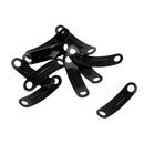 10 Pieces/ Set Curve Dual Eye Aluminum Alloy Awnings Tent Guy Line Runners Rope Adjusters Tensioners Tent Accessories