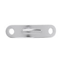 10 Pieces Cord Adjuster Tent Wind Rope Cord Fastener Rope Tensioners Silver 4mm Hole