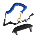 Safety Leash For Paddle And Boat Hook With Kayak Paddle Holder Clip With Fastening Screws