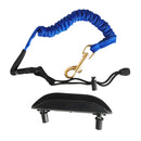 Safety Leash For Paddle And Boat Hook With Kayak Paddle Holder Clip With Fastening Screws
