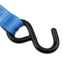 1700lbs Heavy Duty Ratchet Tie Down Strap 14.8ft x 1 Inch for Boat/Truck/Trailer/Vehicle/Bike/Cargo/Motorcycle