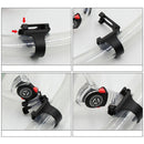 Universal 26mm/ 1" Scuba Diving PC Quick Release Breathing Tube/ Snorkel Keeper Retainer with Detachable Clip