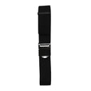 Black 59" 2" 3mm Thickness Webbing Scuba Diving Heavy Duty Strong Weight Belt with 304 Stainless Steel Buckle