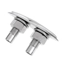 5.7 Inch 145mm Strong Durable Marine Grade Stainless Steel Pull-up Retractable Boat Cleat