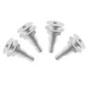 4 Pieces 3/4'' Plastic Thru-Hull Bilge Pump And Aerator Hose Fitting For Boat