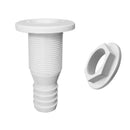 4 Pieces 3/4'' Plastic Thru-Hull Bilge Pump And Aerator Hose Fitting For Boat