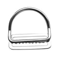 Scuba Dive 316 Stainless Steel Keeper Clip & Bent D Ring For 5cm Weight Belt