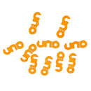 Ultralight Cord Adjuster Tent Wind Rope Cord Fastener Rope Tensioners for Outdoor Hiking Camping Tent Accessory Pack of 10PCS Gold S