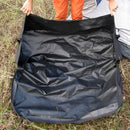 Black XXL 180L Large Capacity Waterproof Outdoor Camping Travel 1000D Oxford Cloth Duffle Bag Rucksack 110 x 40 x 40cm