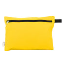 8.66 x 11.4" Travel Zipper Stuff Sack Camping Clothes Gadgets Accessories Storage Bag with Hanging Loop - Random Color