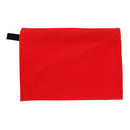 8.66 x 11.4" Travel Zipper Stuff Sack Camping Clothes Gadgets Accessories Storage Bag with Hanging Loop - Random Color