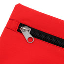 8.66 x 11.4" Travel Zipper Stuff Sack Camping Clothes Gadgets Accessories Storage Bag with Hanging Loop - Random Color