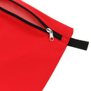 8.66 x 11.4" Travel Zipper Stuff Sack Camping Clothes Gadgets Accessories Storage Bag with Hanging Loop - Random Color