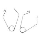 2 Pieces Stainless Steel Cord Fastener Tightener For Climbing Rope Protector Sleeve Hiking Travel