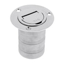 2 Inch 50mm Marine Grade 316 Stainless Steel Boat Deck Fill / Filler with Keyless Cap for Gas