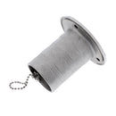 50mm 2'' High Polished Marine Grade 316 Stainless Steel Boat Deck Filler - Petrol/Fuel/Gas/Water/Diesel - Tank Deck Fill Cap