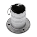 50mm 2'' High Polished Marine Grade 316 Stainless Steel Boat Deck Filler - Petrol/Fuel/Gas/Water/Diesel - Tank Deck Fill Cap