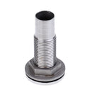 Premium 316 Stainless Steel Boat Thru Hull Fitting Drain Scupper Plumbing Hose Barb for Marine Boat Yacht
