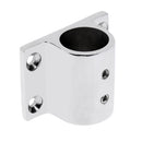 High Polished Stainless Steel Boat Hand Rail Fitting 1'' 25mm Rectangle Base