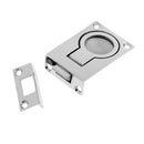316 Stainless Steel Flush Lift Hatch Pull Ring Handle Slam Latch 2 1/4'' - Marine/Boat/Caravan/Rv