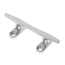 Heavy Duty 4'' Stainless Steel Marine Boat Yacht Dock Deck Line Rope Cleat Open Base
