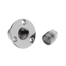 High Polished Stainless Steel Garboard Drain Plug Bung Replacement for Boats Transom Accessories - Fits 7/8 inch Diameter Hole