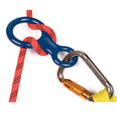 2 Pieces Figure 8 Descender Rappel Gear Downhill Ring For Climbing Belaying