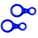 2 Pieces Figure 8 Descender Rappel Gear Downhill Ring For Climbing Belaying