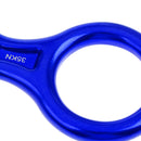 2 Pieces Figure 8 Descender Rappel Gear Downhill Ring For Climbing Belaying