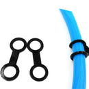 2 x Scuba Diving Snorkeling Silicone Snorkel Mask Keeper Holder Snorkel Gear Spare Parts Accessories Kit