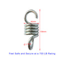 1 Set Strong Durable Hammock Chair Hanging Kit Ceiling Mount Plate Swivel Hook Hardware 500LB